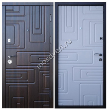 Белая входная дверь в квартиру BVD-19 - купить от производителя Мосдвери Белая входная дверь в квартиру BVD-19